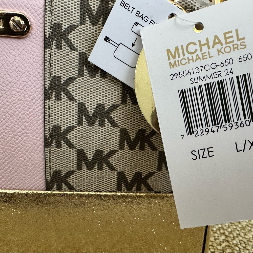 NWT Michael Kors Adjustable belt bag - Picture 4 of 6